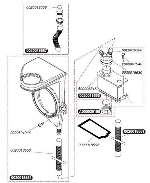 Exploded Diagram for CONDENSATE