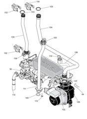 Exploded Diagram for CONNECTION PIPES
