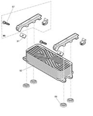 Exploded Diagram for DHW HEAT EX