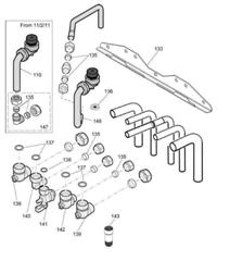 Exploded Diagram for CONNECTION VALVES