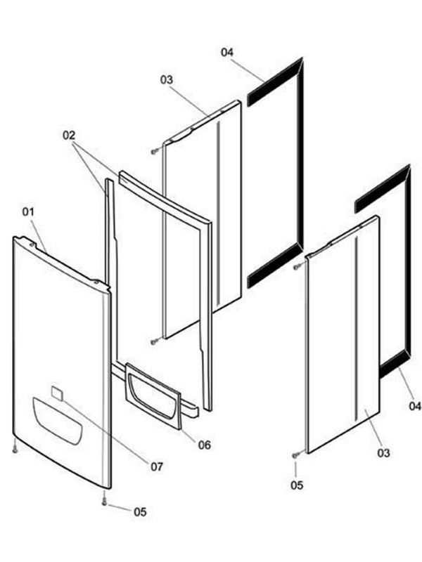 Exploded Diagram for CASING