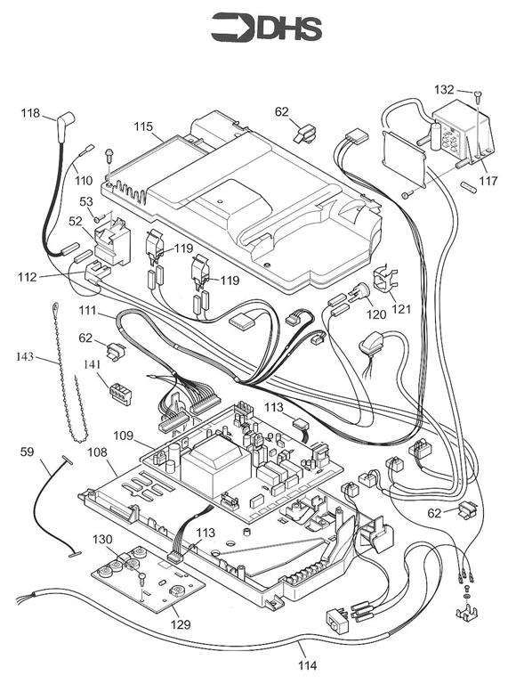 Exploded Diagram for HARNESS & ELECTRICAL