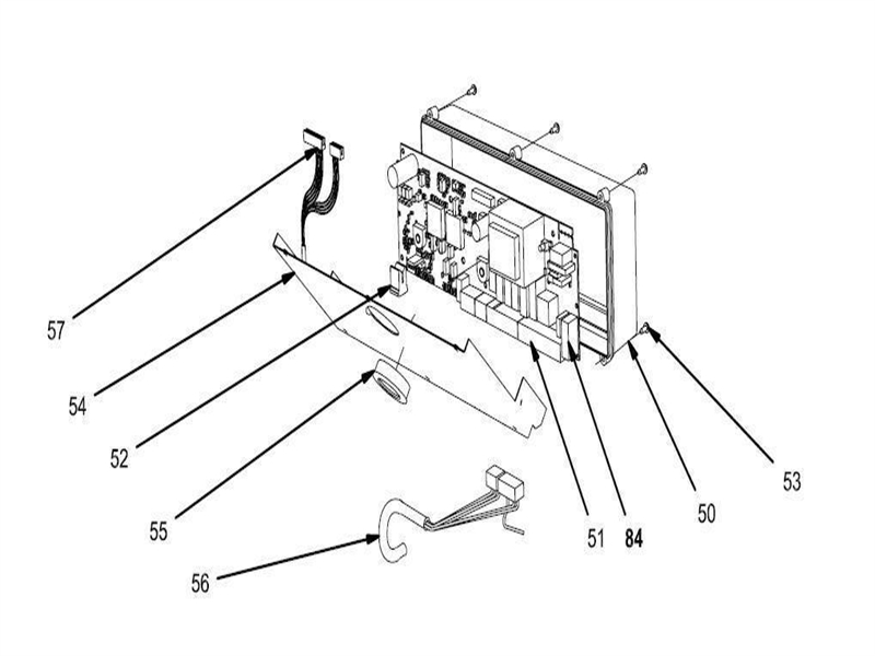 Exploded Diagram for CONTROL BOX