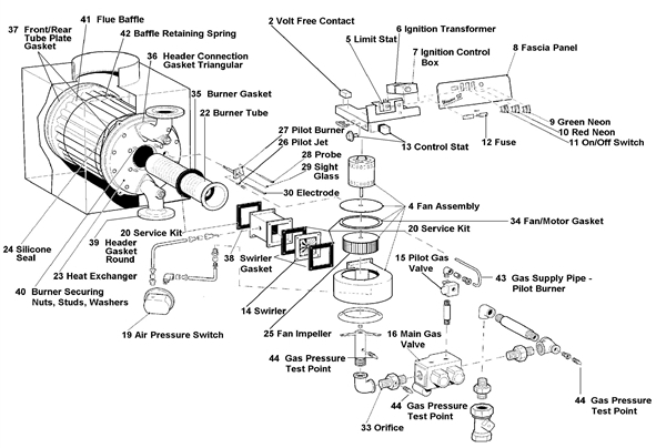 CONTROLS BURNER & HEAT EX logo