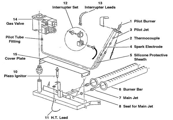 PERMANENT PILOT BURNER ASSEMBL logo