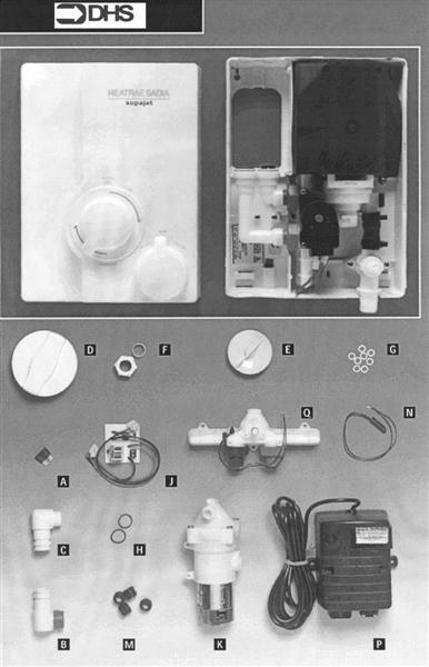 Exploded Diagram for COMPLETE MODEL