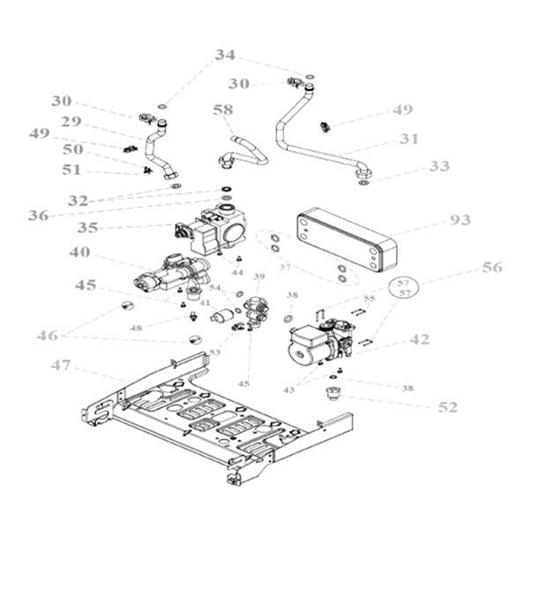 Exploded Diagram for HYDROBLOCK GROUP