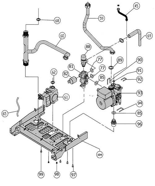 Exploded Diagram for HYDRAULICS