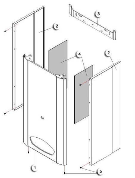 Exploded Diagram for CASING