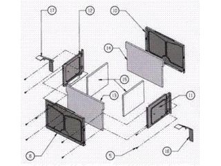 Exploded Diagram for COMBUSTION CHAMBER