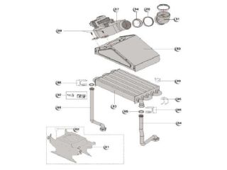 Exploded Diagram for HEAT EXCHANGER