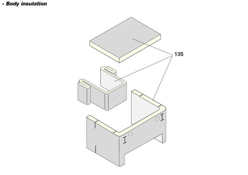 Exploded Diagram for BODY INSULATION