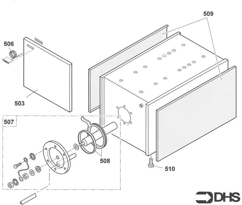 Exploded Diagram for TANK