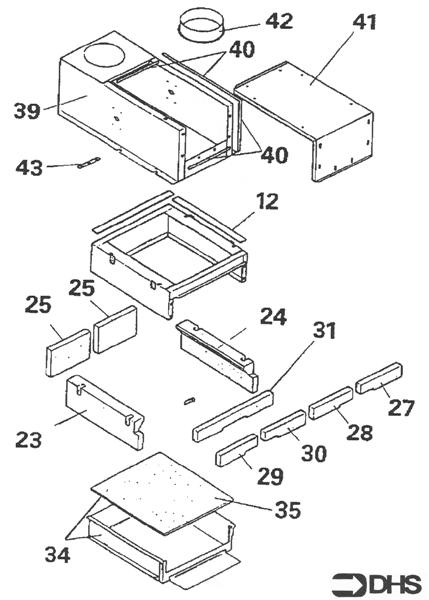 Exploded Diagram for INSULATION ASSY
