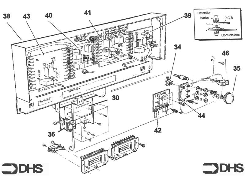 Exploded Diagram for CONTROL PANEL ASSY