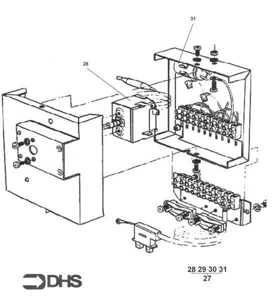 Exploded Diagram for CONTROL BOX ASSY
