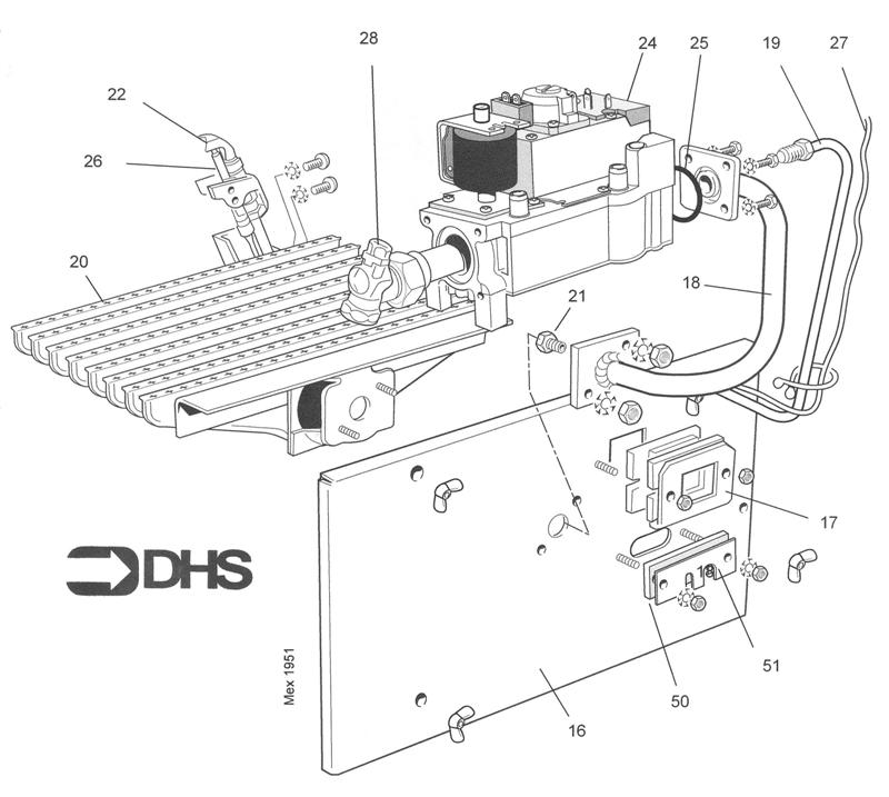 BURNER AND CONTROLS ASSY logo