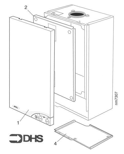 Exploded Diagram for CASING ASSY