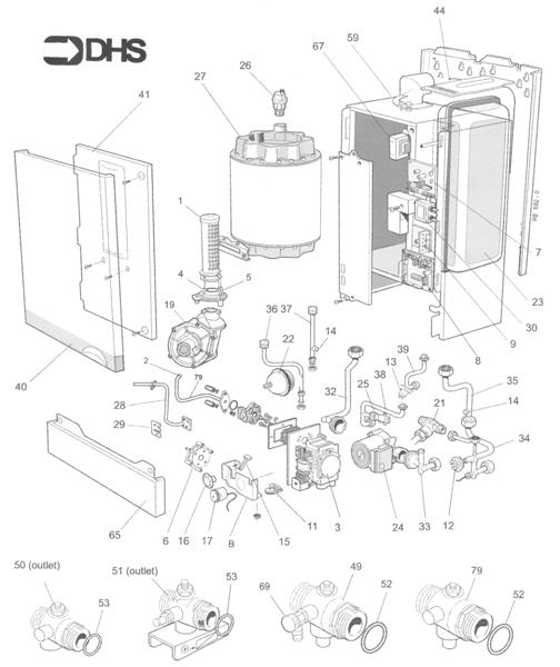 Exploded Diagram for BOILER
