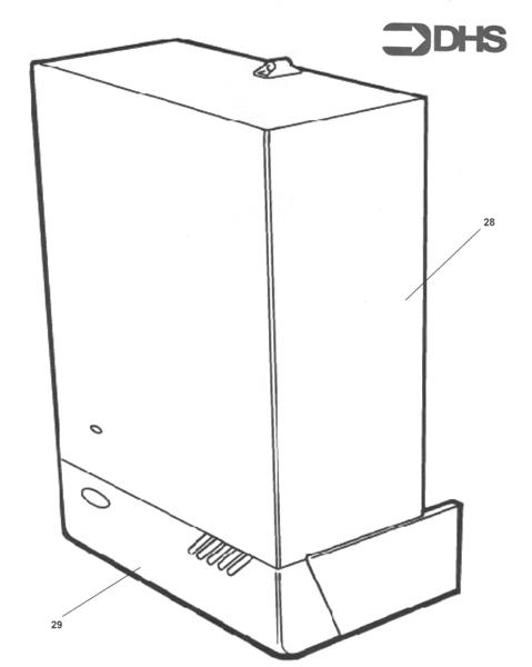 Exploded Diagram for CASING ASSY