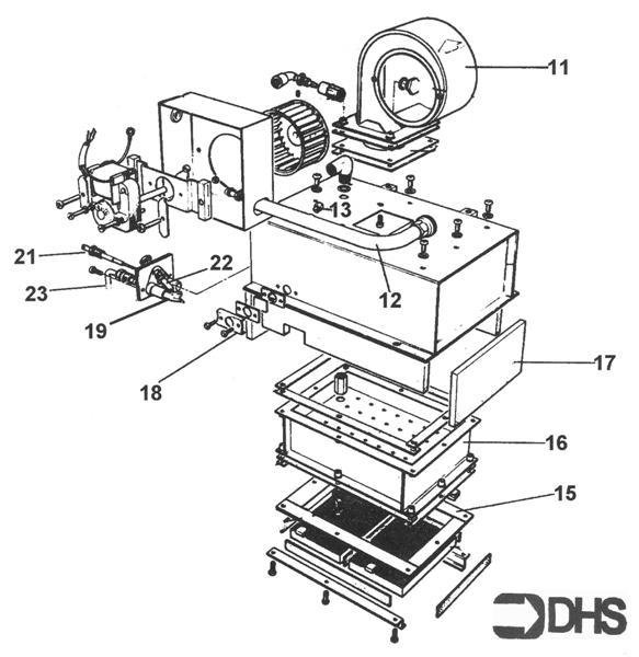 Exploded Diagram for BOILER ASSY