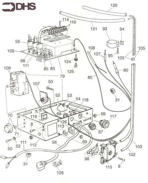 Exploded Diagram for CONTROLS