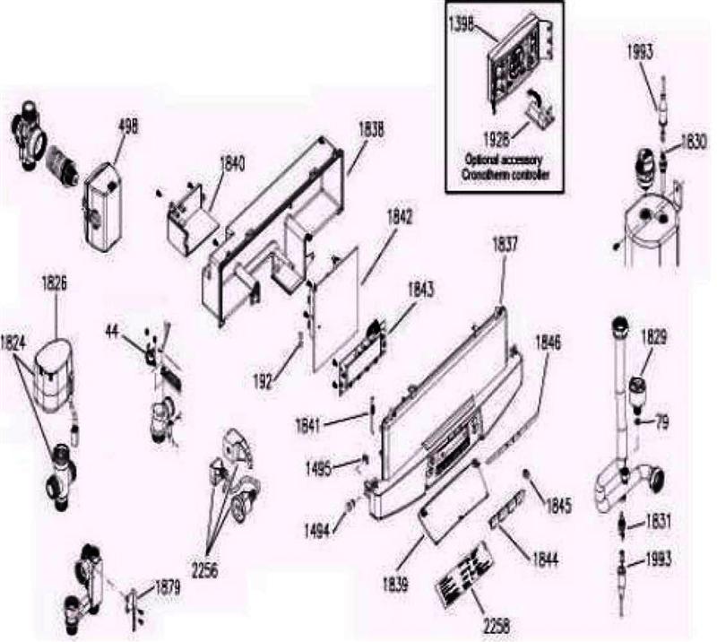 Exploded Diagram for CONTROL PANEL