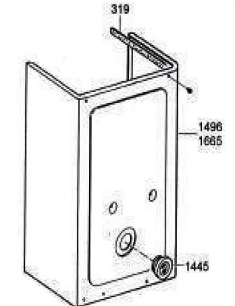 Exploded Diagram for OUTER CASE