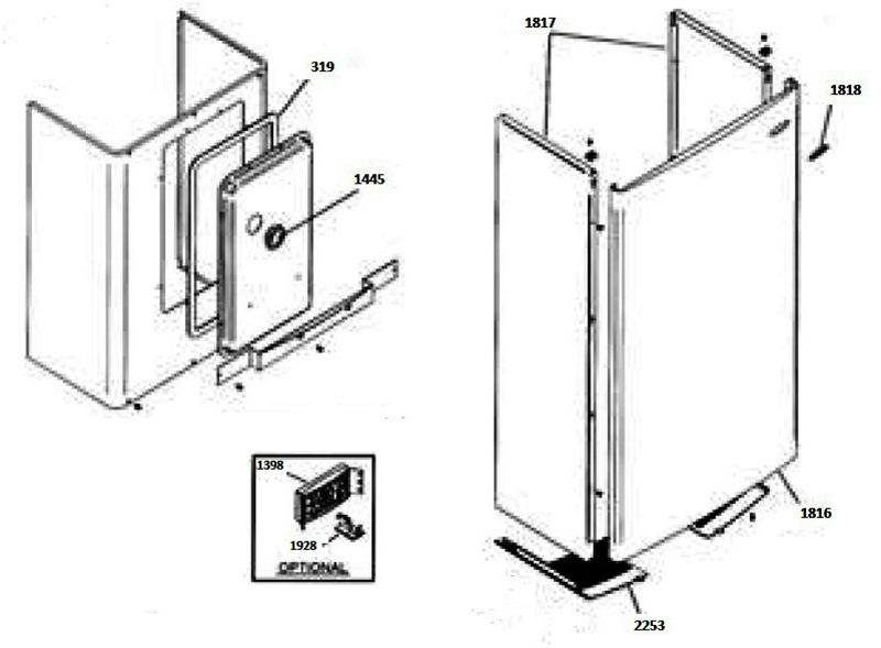 Exploded Diagram for CASE ASSEMBLY