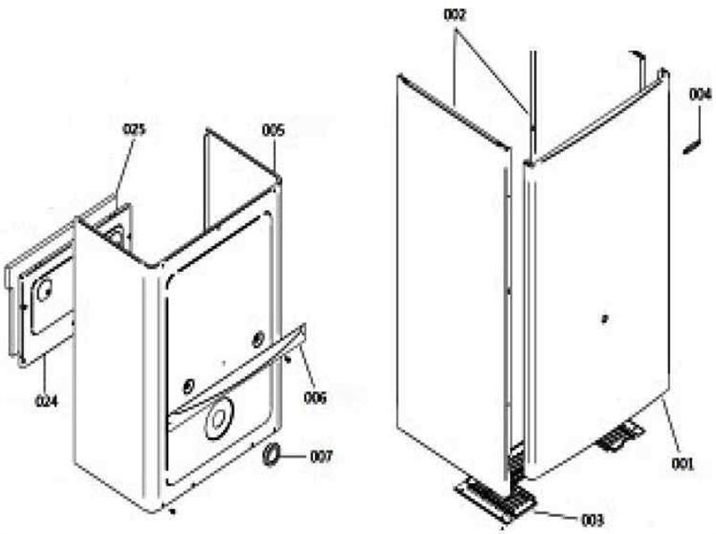 Exploded Diagram for CASE ASSEMBLY