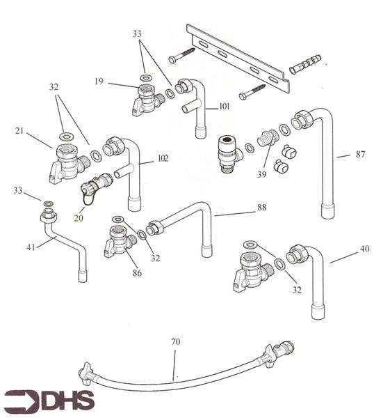 Exploded Diagram for PIPEWORK