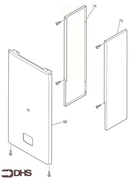 Exploded Diagram for CASING ASSY
