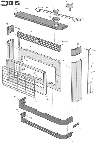 Exploded Diagram for CASING CHARM