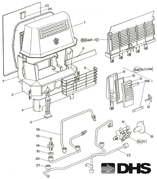Exploded Diagram for WINDSOR ELITE - BRONZE