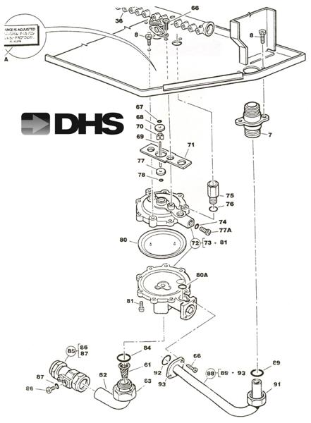 Exploded Diagram for DIAPHRAGM ASSEMBLY