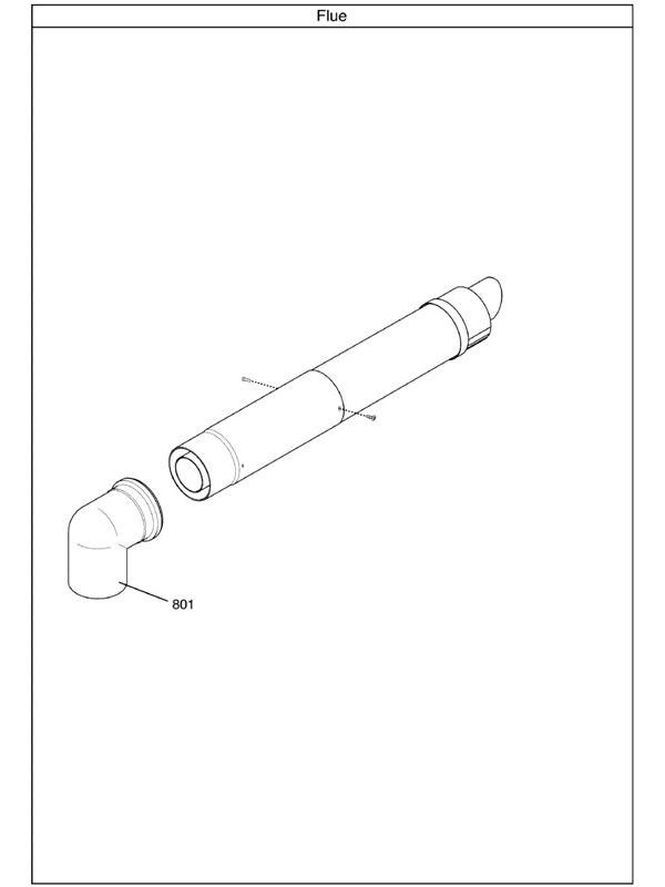 Exploded Diagram for FLUE