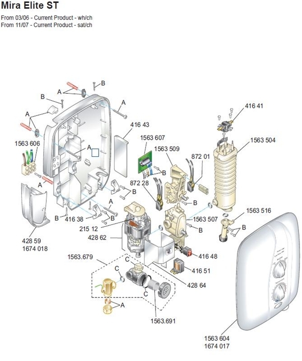 Exploded Diagram for EXPLODED VIEW