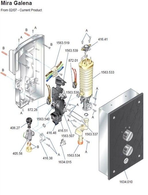 Exploded Diagram for EXPLODED VIEW