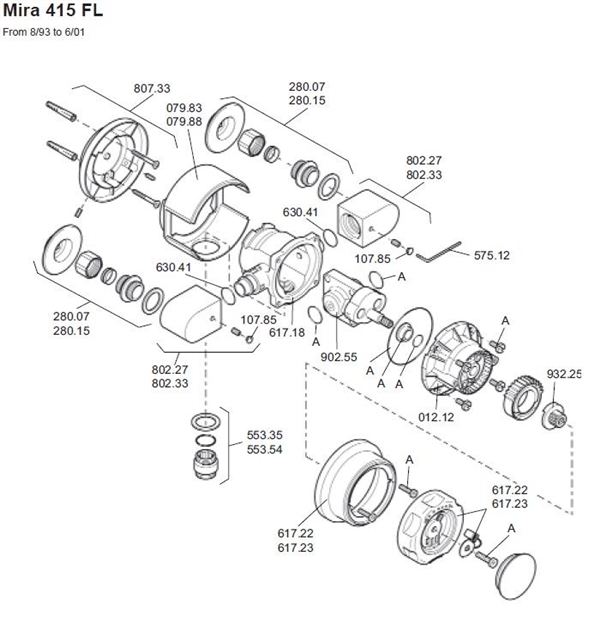 Exploded Diagram for EXPLODED VIEW