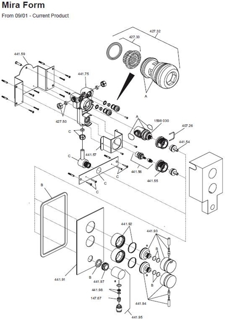 Exploded Diagram for ALL PARTS