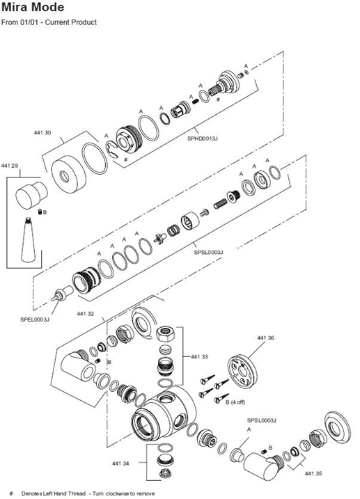 Exploded Diagram for ALL PARTS
