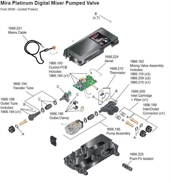 Exploded Diagram for EXPLODED VIEW