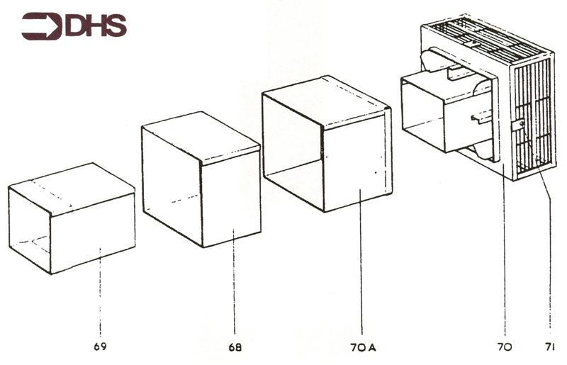 Exploded Diagram for BALANCED FLUE
