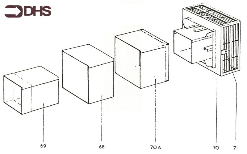 Exploded Diagram for BALANCED FLUE