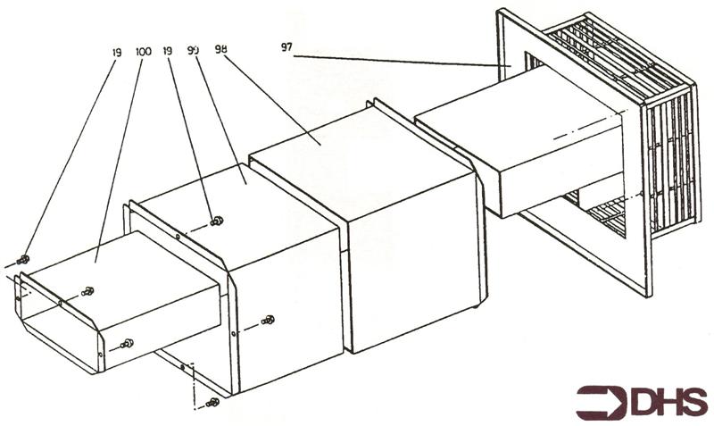Exploded Diagram for BALANCED FLUE