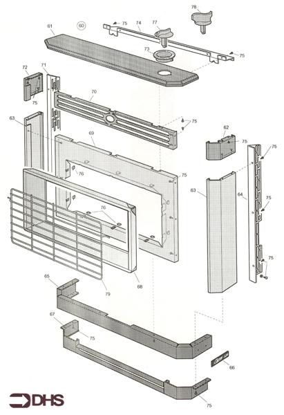Exploded Diagram for CASING CHARM