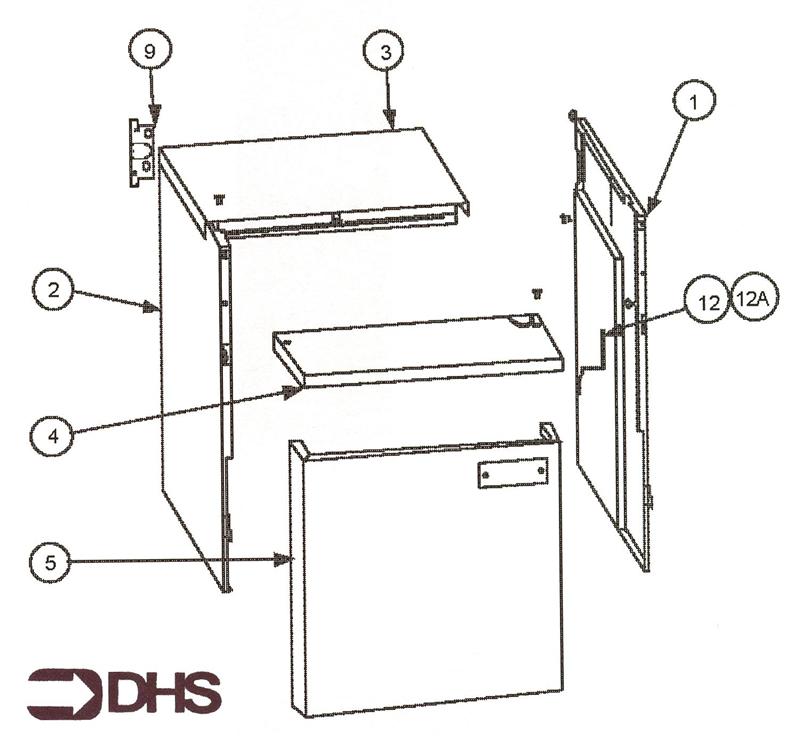 Exploded Diagram for CASING ASSY