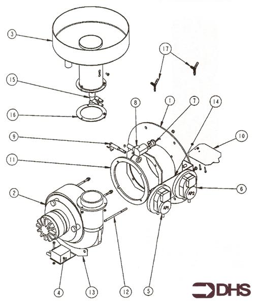 Exploded Diagram for FAN