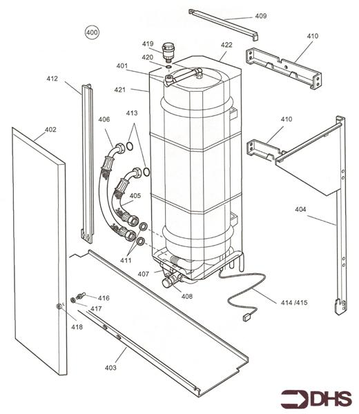 Exploded Diagram for STORAGE TANK