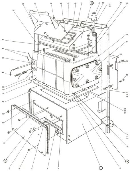 Exploded Diagram for BOILER ASSY